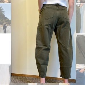 NWOT Zara Ankle Relax Fit Pants